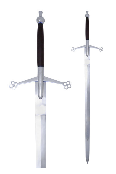 Scottish Claymore with round pommel