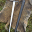 Hand-and-a-half sword Brescia, battle-ready (blunt 3 mm)