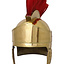 Attic helmet with crest, brass