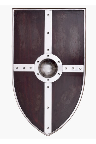 Medieval shield with boss