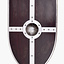 Medieval shield with boss