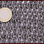 Chain mail chausses, flat rings - round rivets, 8 mm