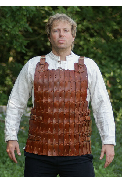 Early medieval lamellar armour
