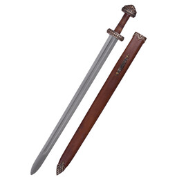 Viking sword island Eigg, leather grip