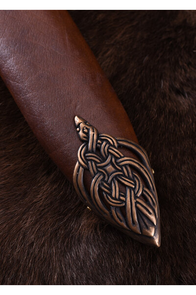 Viking sword island Eigg, leather grip