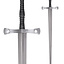 15th century Tewkesbury hand-and-a-half sword, semi-sharp