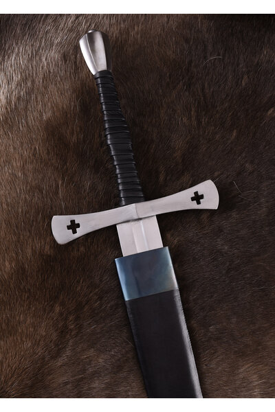 15th century Tewkesbury hand-and-a-half sword, semi-sharp