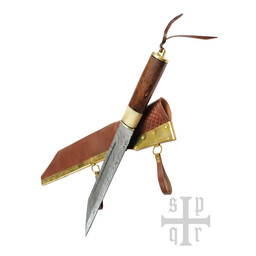 Viking seax Wexford, Damascus steel