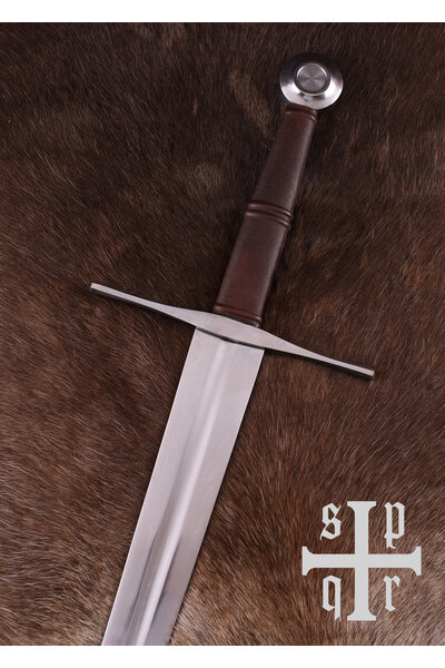 Medieval bastard sword 115 cm, battle-ready (blunt 3 mm)