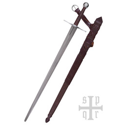 Medieval bastard sword 115 cm, battle-ready (blunt 3 mm)