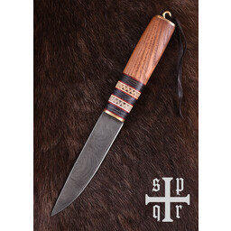 Viking seax Thingvellir, damascus steel