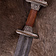 Deepeeka Vendel sword Uppsala 7th-8th century, tin-plated hilt, damast