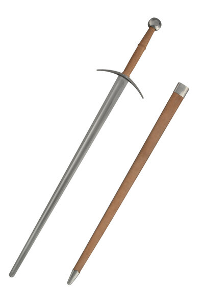 Large Landsknecht sword , battle-ready (blunt 3 mm)
