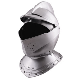 English closed helmet, 1.6 mm steel