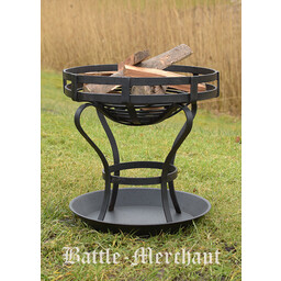 Fire pit with ground plate, approx. 41 cm