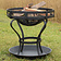 Deepeeka Fire pit with ground plate, approx. 41 cm