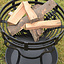 Fire pit with ground plate, approx. 41 cm