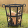 Deepeeka Forged Fire pit, approx. 45 cm high