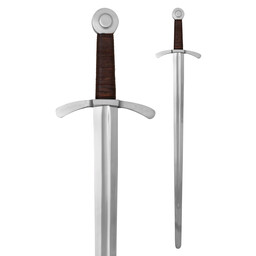 Medieval crusader sword, battle-ready (blunt 3 mm)