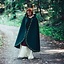 Wool cloak Ceridwen, green