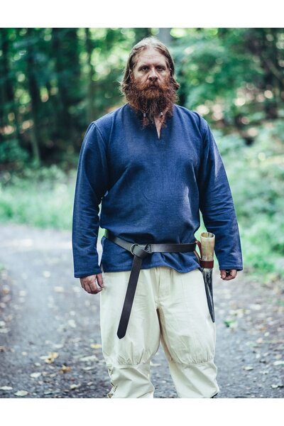 Viking tunic Hans, blue