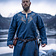 Leonardo Carbone Viking tunic Snorri, grey-blue