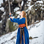 Early medieval dress Aelswith, blue