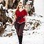 Valkyrie tunic Brynhild, red