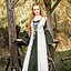 Medieval dress Serena, green