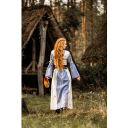 Medieval dress Serena, blue