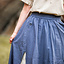 Medieval skirt Elise, blue