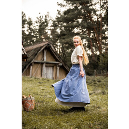 Medieval skirt Elise, blue