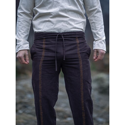 Medieval trousers Hamlin, brown