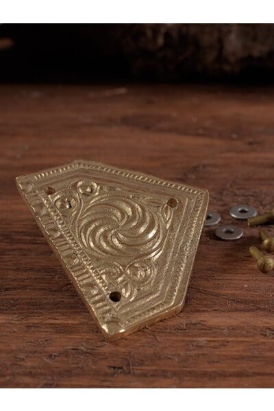 Roman belt end 3rd century AD