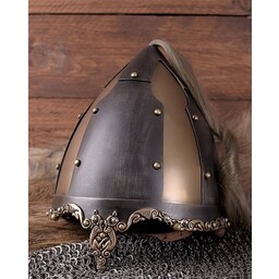 Rusvik helmet with horse hair