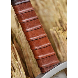 Viking sword with lobed pommel battle-ready, short