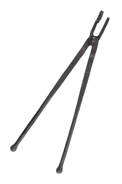 Hand-forged pliers, 45 x 2 cm