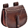 Deepeeka Medieval leather bag, brown
