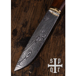 Viking seax Roskilde, damascus steel