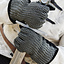 Chain mail gloves, zinc-plated, 6 mm