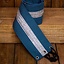 Jeanne fabric belt - Blue / silver