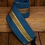 Jeanne fabric belt - Blue / gold