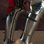 Medieval shin guards