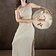 Goddess dress Circe, cream