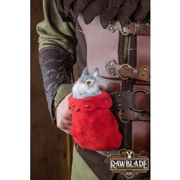Pouch with rabbit Roger - Red