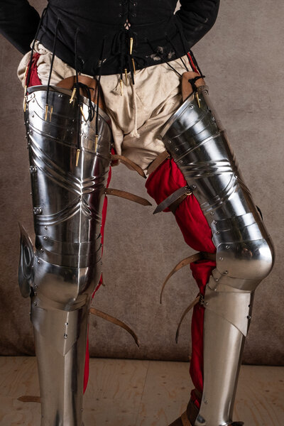 Ribbed cuisses (1460-1500)