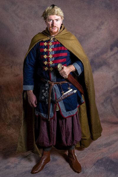 Rusvik Viking coat Kosma, blue