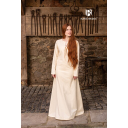 Medieval dress Elisa, white