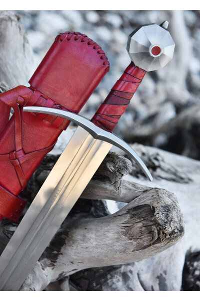 Gammelt Jern sword with scabbard, 13th century