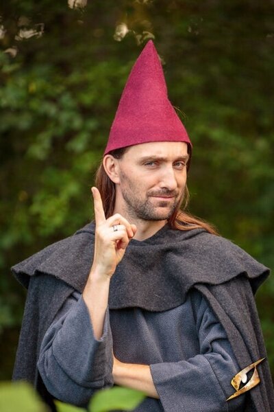 Gnome hat, red